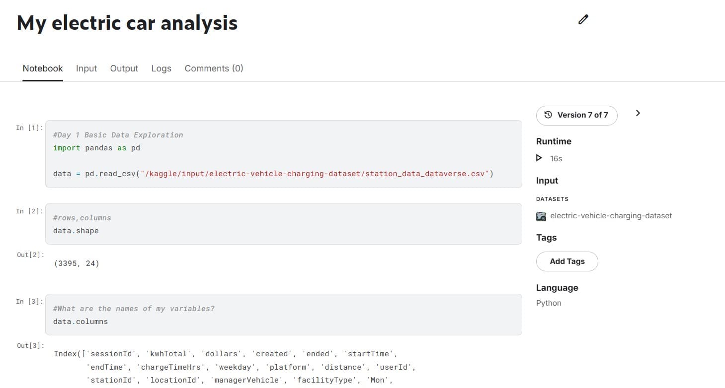 WWCode Data Science 7-Day Kaggle EDA Challenge