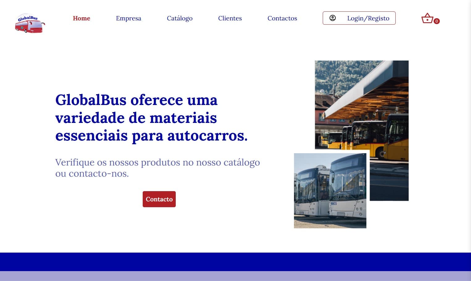 Bus Parts E-Commerce Redesign