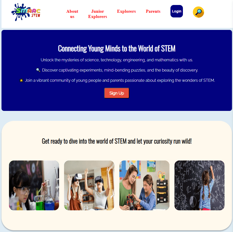SMAAC STEM – Interactive STEM Learning Website