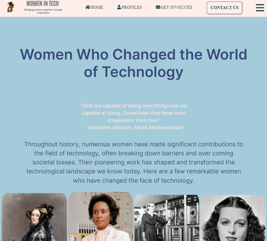 Women Who Changed the World of Technology